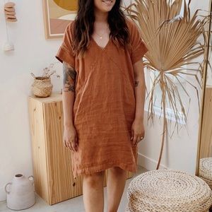 Esby Alice Tunic - Rust (small)